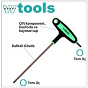 Resim Weber Tools T Saplı Torx Tornavida T45 x 200 MM 
