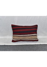 Resim Zehra Abla Halı Yeni El Dokuma Dekoratif Kilim Kırlent Yastık Kılıfı 6672 Çok Renkli 