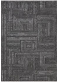 Resim Gusto Antrasit Halı Salon Oturma Odası Çocuk Odası Yatak Odası Halısı 902 Antrasit 