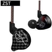 Resim Kz-zst Circle Iron Kulaklık Önceki Kulaklık Mobil Bantlı Ağır Bas Çift Üniteli Müzik Müzik Yok 