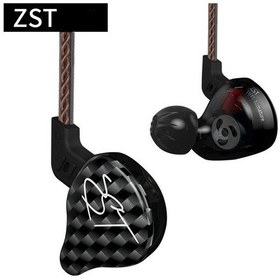 Resim Kz-zst Circle Iron Kulaklık Önceki Kulaklık Mobil Bantlı Ağır Bas Çift Üniteli Müzik Müzik Yok 