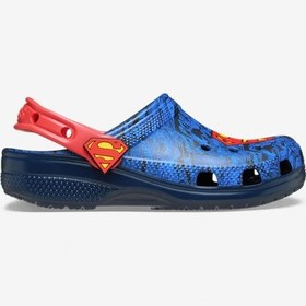 Resim Crocs Superman Classıc Clog Çocuk Terlik 211132-90h Çok Renkli 