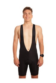 Resim Jordanred Siyah, Airmesh Pedli :: Askılı Kısa Bisiklet Taytı 