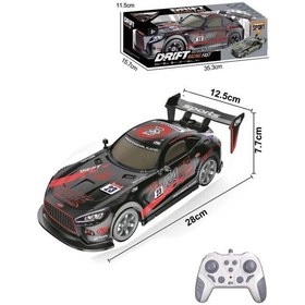 Resim Kumandalı Şarjlı Işıklı Buhar Atan Yüksek Hızlı Full Fonksiyon Oyuncak Drift Araba Kırmızı Kırmızı 