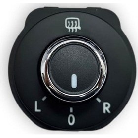 Resim VW Polo 2010-14 Dış Dikiz Ayna Ayar Düğmesi Kolu Krom 6R1959565F 