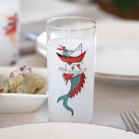 Resim Anason İşleri Yaz Rüyası Rakı Kadehi 4 Adet 