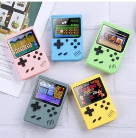 Resim Retro Taşınabilir Mini El Video Oyun Konsolu 8 Bit 2.4 Inç Renkli Lcd Çocuk Blue 