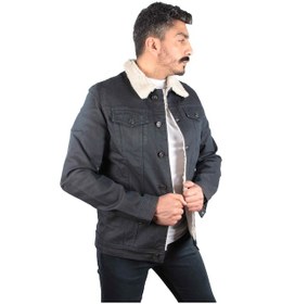 Resim Tom Free Store Içi Kürklü Kışlık Erkek Kot Ceket(524126766) Siyah 