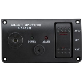 Resim Sintine Pompası 3 Pozisyonlu Alarmlı Sigortalı Kontrol Paneli 