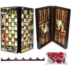 Resim 9000571255206drvs - Özel Tasarlanmış Osmanlı Tavla 