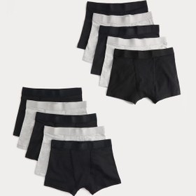Resim Marks & Spencer 10'lu Çocuk Boxer T71001314v Siyah 