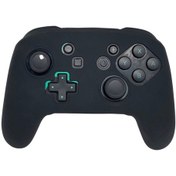 Resim Switch Pro Controller Joystick Silikon Koruyucu Kılıf Siyah 