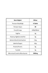 Resim Kreatin Creabig CHEW Vişne Aromalı Çiğnenebilir Tablet 120 adet 30 Servis 