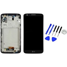 Resim Lg G2 D800 Lcd Ekran Dokunmatik Panel + Tamir Seti-Siyah 