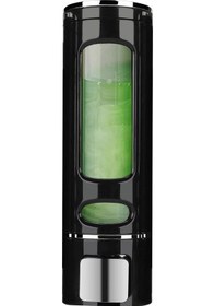 Resim Mainshop 1 Adet Siyah Sıvı Sabunluk Plastik 400 Ml Duş Jeli Şampuan Şişesi , Hastane, Banyo, Mutfak M-52 Siyah 