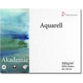Resim Hahnemühle Akademie Sulu Boya Blok 300G 20 Yaprak 24X30 Cm 