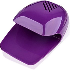 Resim Salon Ve Ev Kullanımı İçin Mini Taşınabilir Tırnak Kurutma Makinesi Havalandırmalı Mor, 