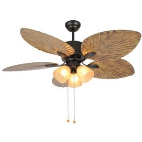 Resim Dlc Oklahoma 132cm Tavan Vantilatörü Kahverengi 