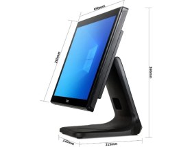 Resim Ronanna Tıwox TP-7610 18.5" I7 10.NESİL(10710) 128GB Nwme SSD 8gb Ddr4 Ram 1366X768 Dokunmatik Pos Pc 