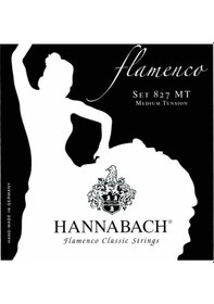 Resim Hannabach 8278mt Flamenko Gitar Teli Alt 3'lü Set Medium Dengeli Flamenko Basları 