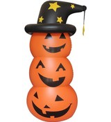 Resim Cadılar Bayramı Ayakta Şişme Kabak Korkunç Hayalet Şişme Model 1 Adet 