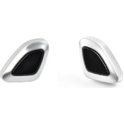 Resim Crackedice Sol Ve Sağ Koltuk Baş Desteği Ayarlama Anahtarı Düğmesi Araba Aksesuarları 