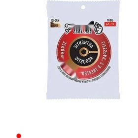 Resim MarkEntegra Otantik Işlemeli Hafif Akustik Gitar Teli (92/8) 