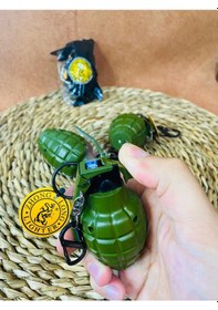 Resim El Bombası Modeli Metal Pürmüzlü Çakmak 