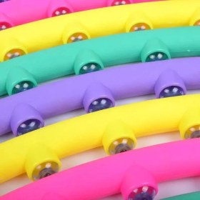 Resim Leyaton 6 Parça Çember Egzersiz Çemberi 98 cm 1000 Gram ( Masajlı)Hl2 