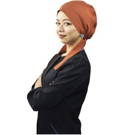 Resim Tesettür Kiremit Renk Likralı Doktor Hemşire Hastane Aşçı Cerrahi Diğer 