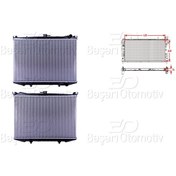 Resim Su Radyatoru Brazıng Mt 430x648x16 Nıssan Navara D21 2.4 86-92/ 21400 