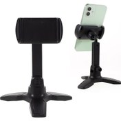 Resim Katlanabilir Mini 360 ° Dönen Plastik Masaüstü Tripod Cep Telefonu Standı Tutucu Braketi (Yurt Dışından) 