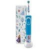 Resim Oral-B D100 Vitality Frozen Özel Seri Çocuklar İçin Ekstra Yumuşak Şarj Edilebilir Diş Fırçası + Seyahat Kabı 