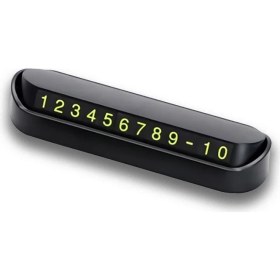 Resim Team Car Torpido Üstü Parktel Kapaklı Numaratör 