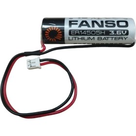 Resim EkoAlışverişDünyam Fanso ER14505H Kablolu Konnektörlü (Jst Ph-2.0) 3.6V Lithium Pil (Li-Socl2) 