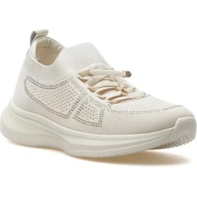 Resim Guja 25Y308 Hafif Taş Detaylı Triko Kadın Spor Ayakkabı 