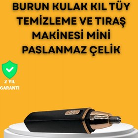 Resim Mbb E-Ticaret USB Şarjlı Sessiz Burun ve Kulak Kılı Temizleme Cihazı 