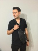 Resim NFY STYLE Nfystyle Deri Çapraz Askılı Çanta Göğüs Çantası Tek Kol Omuz Çanta Bodybag Günlük 