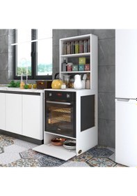 Resim Kenzlife ankastre fırın dolabı hümeyra byz 165*60*56 mutfak kapak 