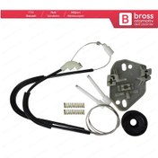 Resim Ford Escort 1995-2002 Orion 3 4/5 Kapı İçin Ön Sol Cam Kriko Seti 