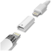 Resim Ally Pen Uyumlu Pencil Kalem Usb Şarj Cihazı Lightning Adaptörü 