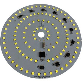 Resim 220 Volt 100 Watt Smd 2835 Ledli Hazır Projektör Ledi Beyaz Yuvarlak Pcb Avize Ledi 