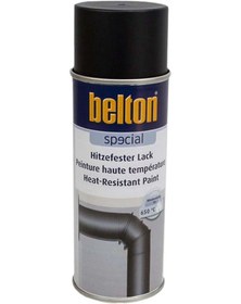 Resim Belton Sprey Boya Isıya Dayanıklı Siyah 400 Ml 