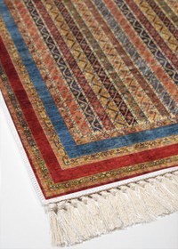 Resim Alanur Home Eko Trend Djt Yıkanabilir Kaymaz Taban 3 Lü Yatak Odası Takımı M12296 Persian Bordo 