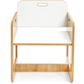 Resim Genel Markalar 2-4 Yaş Kumru Model Ahşap Montessori Aktivite Oyun Çalışma Sandalyesi (1 Sandalye) 