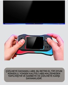 Resim Ceylan Adam Taşınabilir El Konsolu 500 Oyunlu Geniş Ekran Ve Uzun Pil Ömrü 