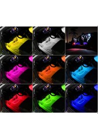 Resim Araç Içi Rgb Led Kumandalı Müzik Sesine Duyarlı Yüksek Parlaklık (445050460) 