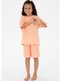 Resim U.S. Polo Assn. U.s. Polo Assn. Kız Çocuk Somon Pijama Takım 50312537-vr047 