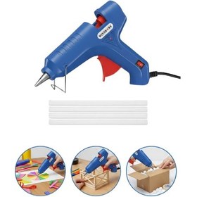 Resim 100 W Silikon Tabancası 11 Mm Silikon Uyumlu 5 Adet Hediye Silikon 