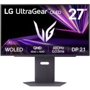 Resim LG 27'' UltraGear OLED GX7 27GX790A-B 480Hz 0.03Ms OLED QHD Pivot Gaming Monitör 